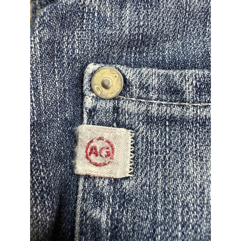 Adriano Goldschmied AG Everette Slim Straight Jeans Men 38x33 Blue Denim Casual - Picture 7 of 12